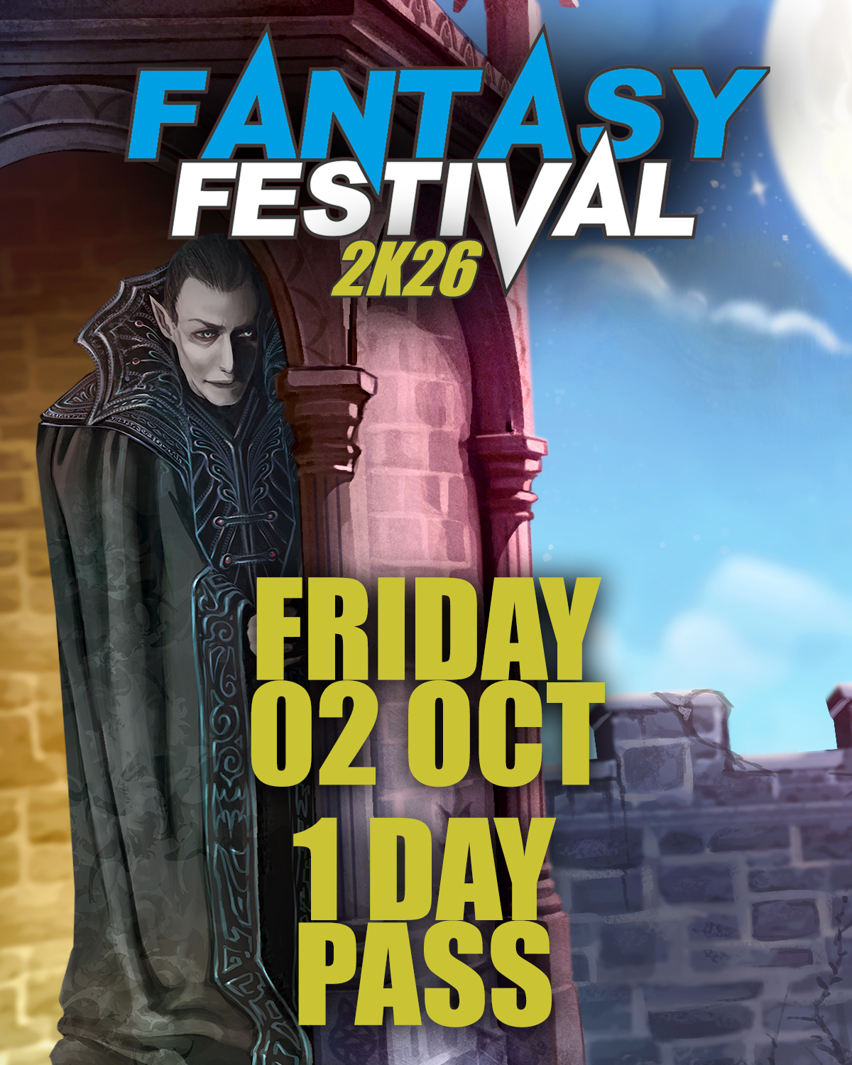 FF2K26 - Early Bird ΗΜΕΡΗΣΙΟ ΕΙΣΙΤΗΡΙΟ - ΠΑΡΑΣΚΕΥΗ 02/10