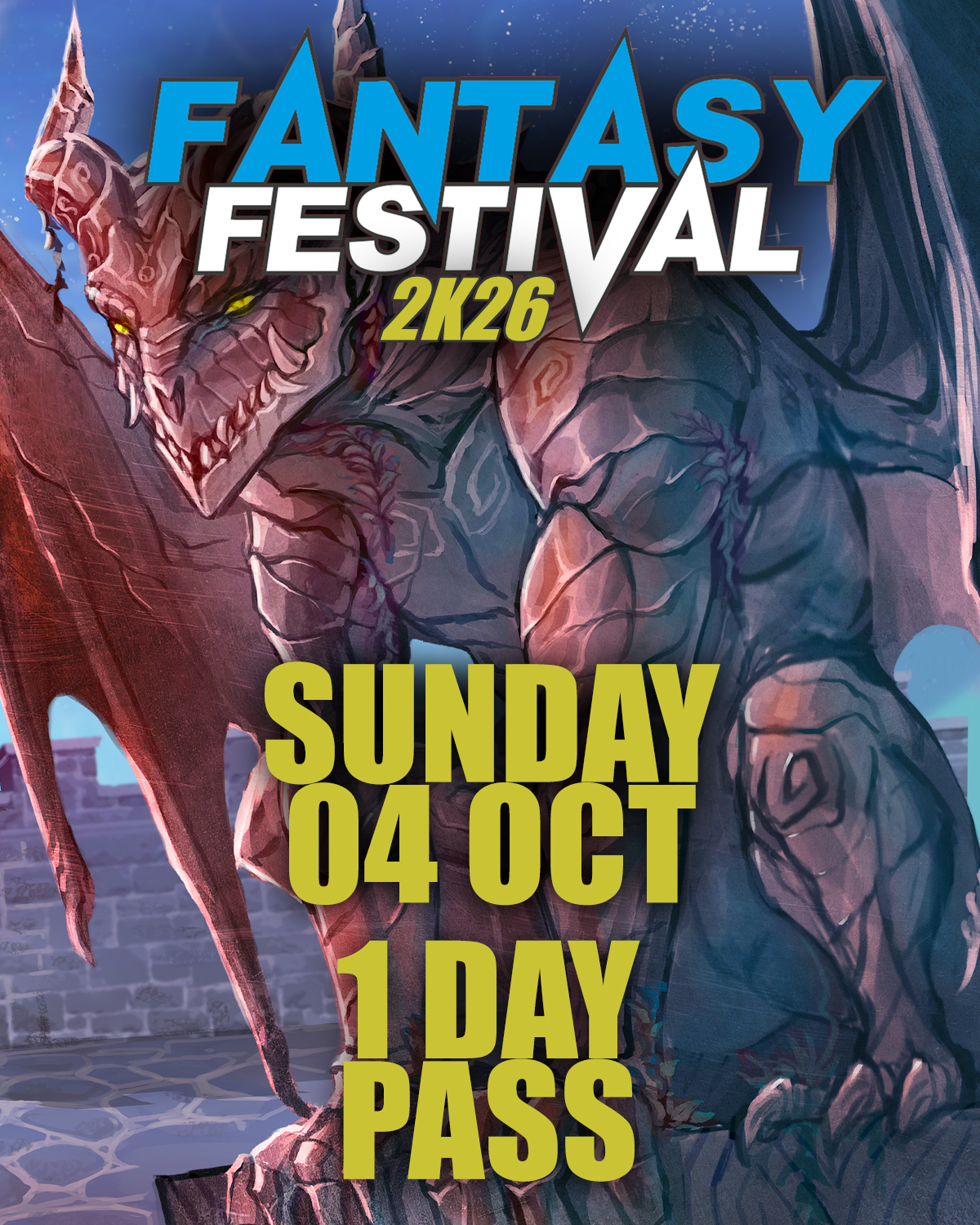 FF2K26 - Early Bird ΗΜΕΡΗΣΙΟ ΕΙΣΙΤΗΡΙΟ - ΚΥΡΙΑΚΗ 04/10